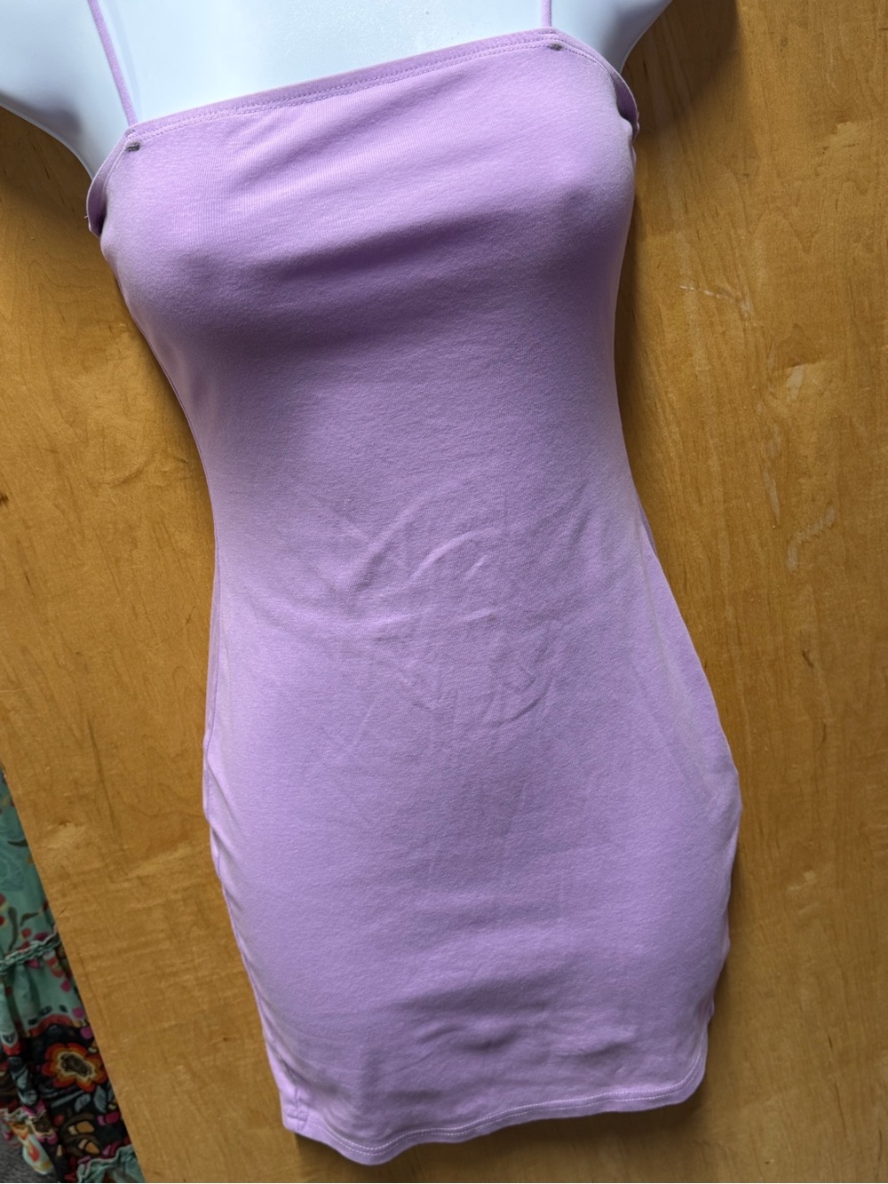SHEIN Lavender Spaghetti Strap Mini Dress
